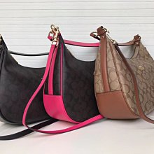 NaNa代購 美國正品 COACH 38267 新款女士月牙包 手提單肩包 長肩帶可拆卸 附代購憑證