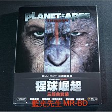 [藍光先生BD] 猩球崛起三部曲 The Planet Of The Apes 三碟鐵盒套裝版 ( 得利正版 )