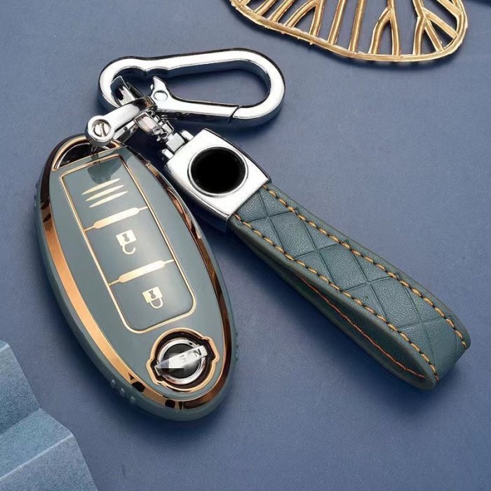 現貨Nissan日產 鑰匙包 kicks TIIDA LIVINA X-TRAIL TEANA鑰匙套尼桑-汽車館