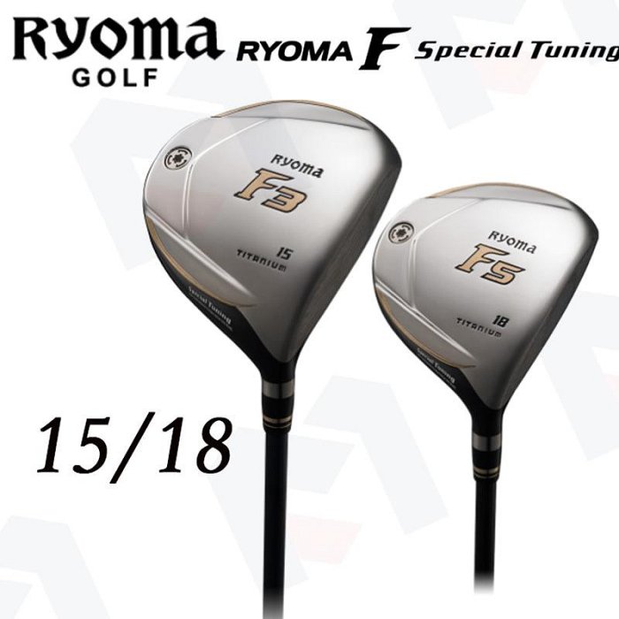 小夏高爾夫用品 原裝正品RYOMA F Special Tuning 高反發球道木桿頭遠距離易打