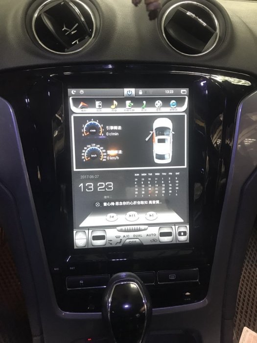 福特 Ford 10.4吋 豎屏大螢幕 Mondeo 致勝 Android 安卓版 豎屏 觸控螢幕主機導航/USB/方控