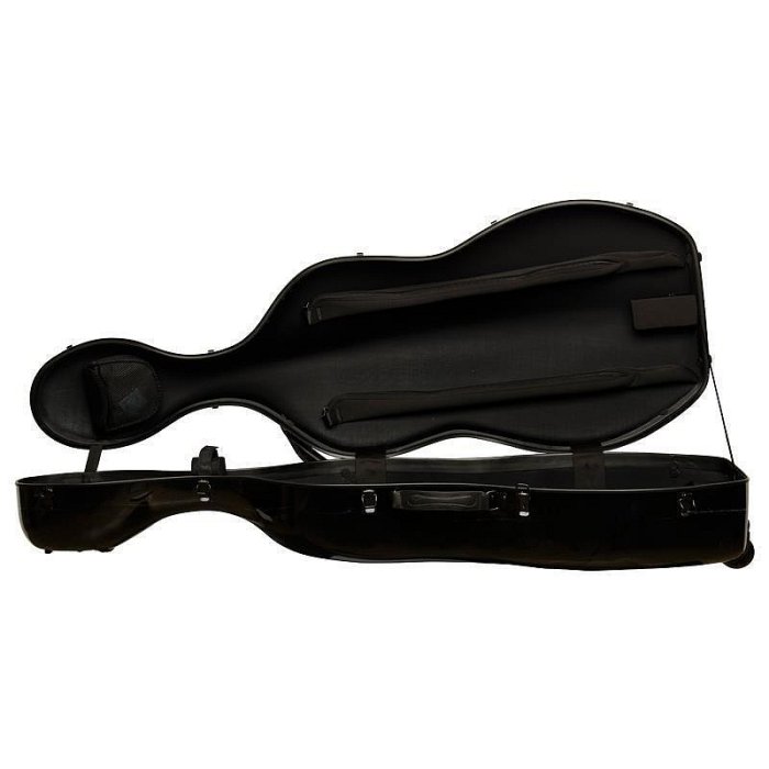 【現貨精選】chrisitina碳纖維大提琴盒純黑色 大提琴包 大提琴琴盒 配件盒子