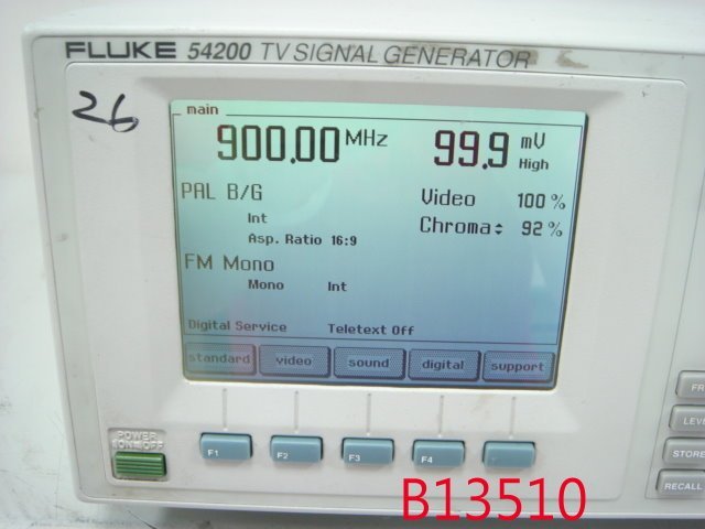 【全冠】二手 FLUKE 福祿克 54200 全頻電視訊號產生器 全頻TV信號產生器 (B13510)