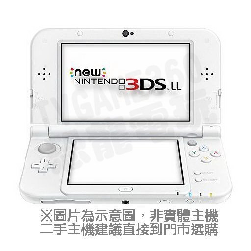 二手主機】任天堂New 3DSLL New3DSLL 主機珍珠白色日規機日文介面11.2