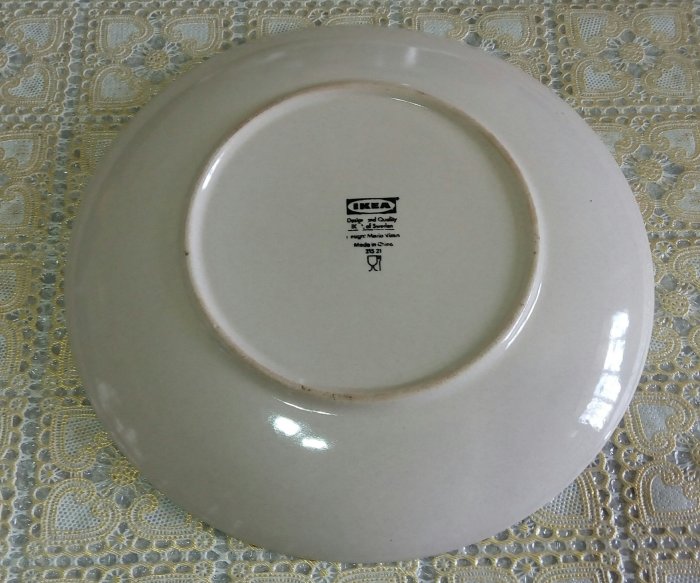 IKEA西餐盤 / 義大利麵盤/ 排餐盤 / 圓盤 / 陶瓷大圓盤 / 陶瓷盤 沙拉盤 /點心盤 /水果盤 /甜點盤