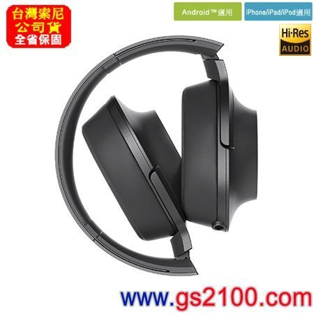 【金響電器】全新SONY MDR-100AAP,B黑色,支援Hi-Res音源,h.ear in,耳機,公司貨,保固一年