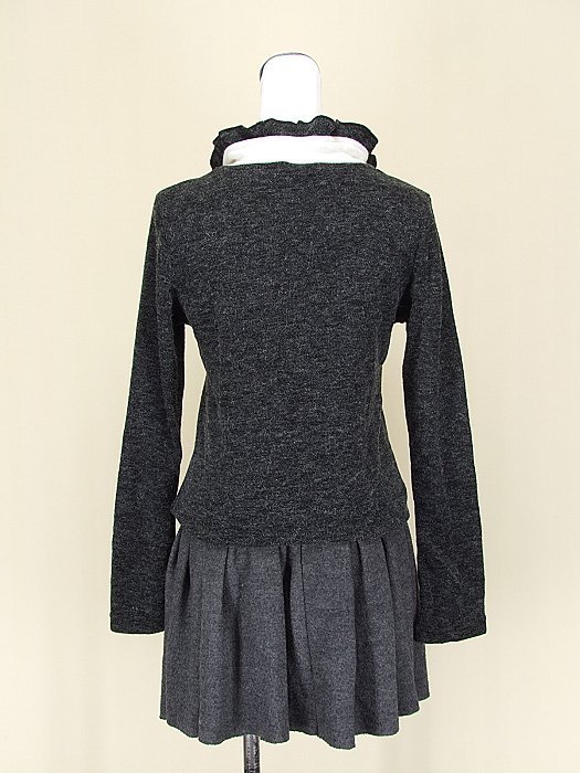 韓版 黑灰棉質圓裙F號得標是裙子(63938)