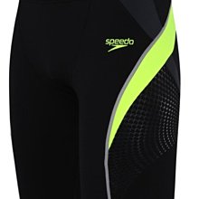 ~有氧小舖~2016 SPEEDO 運動及膝泳褲Fit Pinnacle 黑X黃 ENDURANCE+