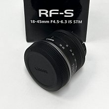 【蒐機王】Canon RF-S 18-45mm F4.5-6.3 IS STM 公司貨 95%新 黑色【可舊3C折抵購買】C7768-6