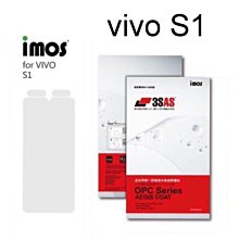 免運【iMos】3SAS系列保護貼 vivo S1 (6.38吋) 超潑水、防污、抗刮