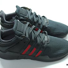 【高冠國際】ADIDAS EQT SUPPORT ADV 全黑 紅綠 配色 慢跑 皮革 男女鞋 BB6777