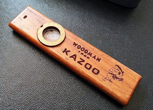 ☆ 唐尼樂器︵☆ Woodman 實木款 Kazoo 卡祖笛(時下搭配民謠吉他和烏克麗麗的新寵)