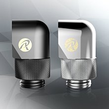 小白的生活工場*RAIJINTEK RAI - G1/4 Fitting MF0906 可旋轉90度轉接頭(6顆裝)