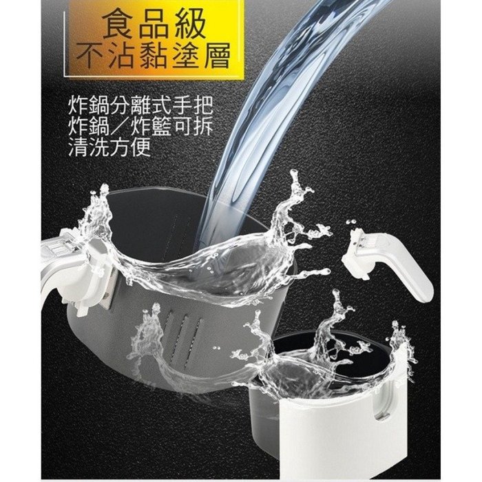 【eYe攝影】台灣公司貨 SAMPO 聲寶 4.5L 健康 油切 氣炸鍋 KZ-L19302BL 油切氣炸鍋