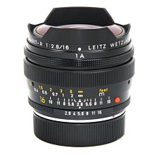 『永佳懷舊』LEICA FISHEYE-ELMARIT-R 16mm F2.8 ROM NO.3009484 ~中古~