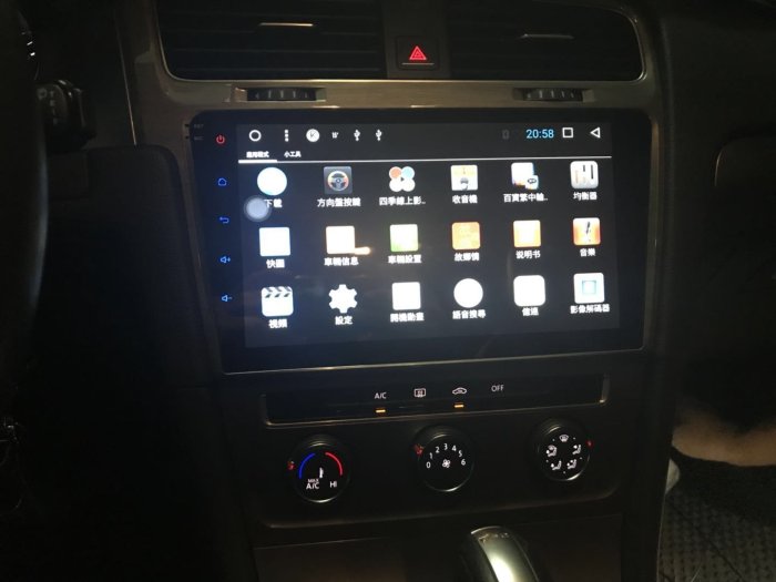 福斯 New Golf 7 高爾夫7  Android 安卓版 10.2吋 專車專用觸控螢幕主機導航/USB