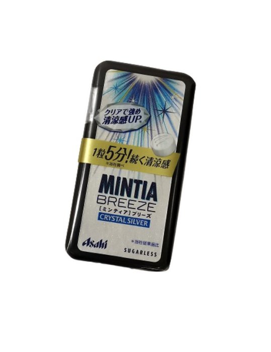 Asahi朝日 MINTIA BREEZE 口含錠 檸檬 葡萄 清新藍 銀強力薄荷 水蜜桃 5種口味 30粒【JJ日貨】