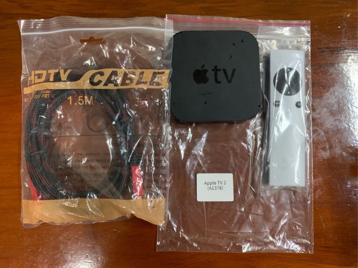 Apple TV 2 (A1378) ，二手良品，提供30天保固