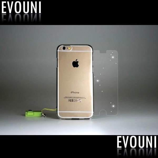 EVOUNI S36-5TP iPhone6 6 Plus 5.5吋 透明 護殼 保護殼 UV防刮 背蓋 玻璃保護貼