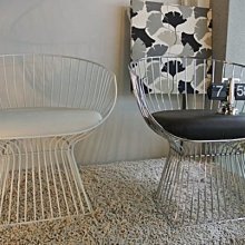 【 一張椅子買一送一 】 White Eames Wire Chair 復刻版 鐵藝工業風 黑白郎君 單椅