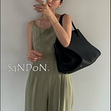 SaNDoN x『CLANE』夏季涼爽法式簡約風格吊帶背心高腰復古吊帶褲 230502