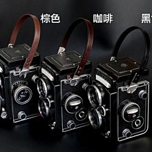 ＠佳鑫相機＠（全新品）Rolleiflex專用 真皮相機手腕帶(咖啡) 剪刀腳 祿萊 Rollei 雙眼2.8、3.5相機