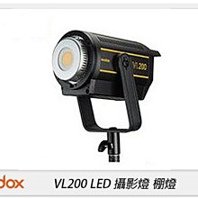 ☆閃新☆Godox 神牛 LED-VL200 LED燈 攝影燈 補光燈 棚燈 保榮接口 Bowens(VL200,公司貨