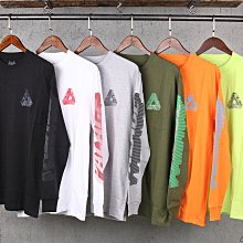 【HYDRA】Palace P-3D L/S T-Shirts 長T 長袖 三角 立體感 Logo【PLC20】