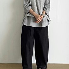 【2023山東玖月號】23SS！韓國製  YOOM  車線直筒寬褲
