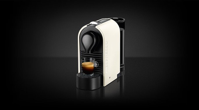 (全新台灣雀巢公司貨)雀巢 NESPRESSO U C50 白色膠囊咖啡機(原價6800元)附贈16顆膠囊