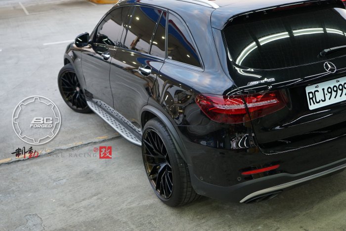 BC HT-06S 21" 兩片鍛造客製化 AMG GLC43 實著 各尺寸對應車款歡迎詢問 搭配前六後四 / 制動改