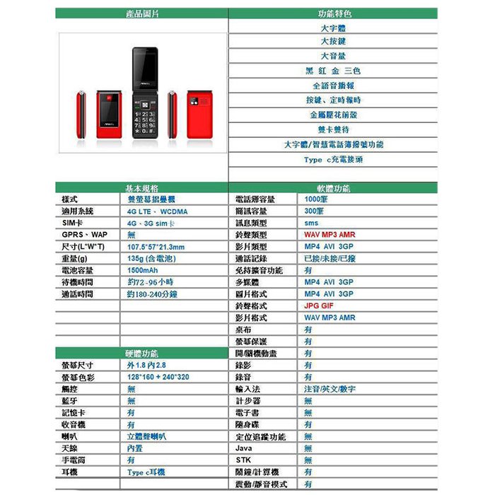 附發票~MTOS C31 4G雙螢幕2.8吋 大音量大字體 老人機 孝親機 摺疊機 手機 按鍵機 長輩機 MTO