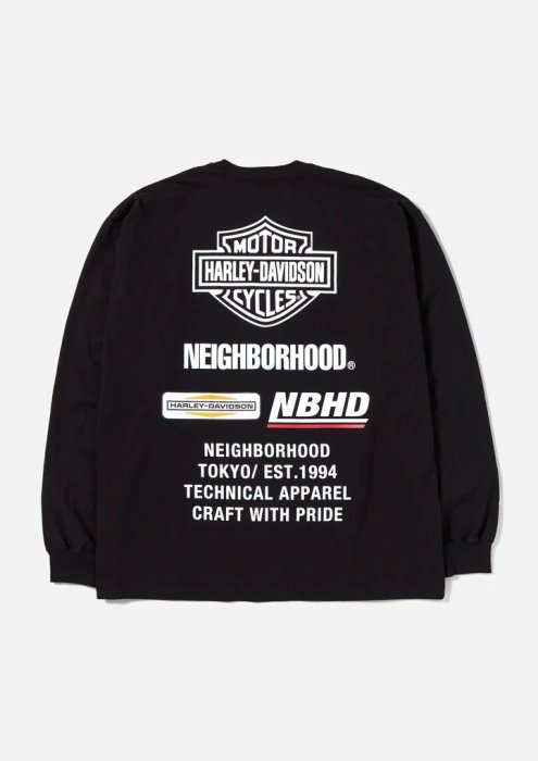 日貨代購CITY】2022AW NEIGHBORHOOD H-D CREWNECK LS CO 圓領長T 骨頭