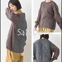 SaNDoN x『日本直送』刷毛設計背後葫蘆菱格縫線工裝風格大學TEE 231114