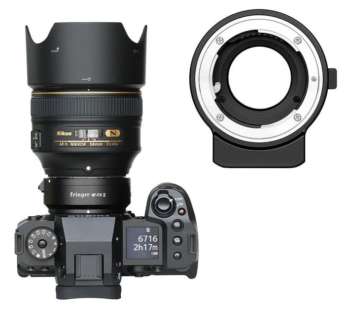 ＠佳鑫相機＠（全新）二代!Fringer NF-FX II轉接環 自動對焦NIKON F鏡頭-Fujifilm富士X相機