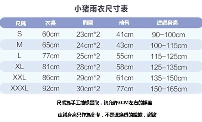 安心小舖（B10-CF2）PP豬/豬小妹/佩佩豬 PEPPA 雨衣 /兒童雨衣/超可愛雨衣/步行雨衣/送收納袋