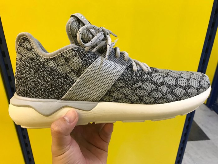 ADIDAS TUBULAR RUNNER PRIME KNIT 編織 蛇紋 灰白 B25571(MOC yeezy)