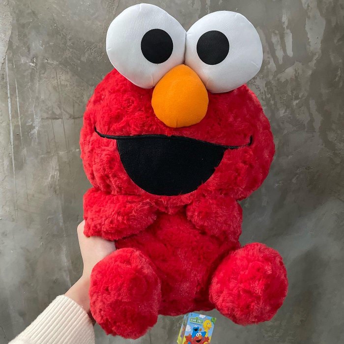 日本景品 芝麻街 Elmo 玩偶 娃娃 芝蔴街38公分