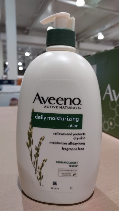 【代購】Aveeno 艾惟諾燕麥保濕乳（無香）1L X 1入