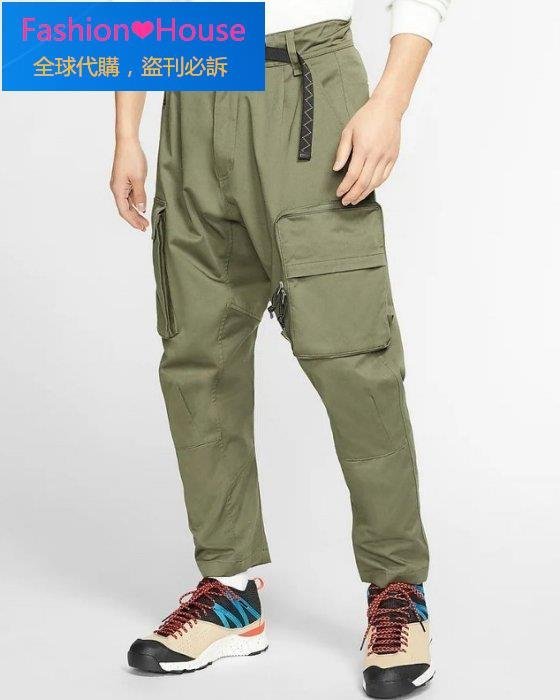 新品 タグ NIKE ACG WOVEN CARGO PANT M(L) カーキ - パンツ