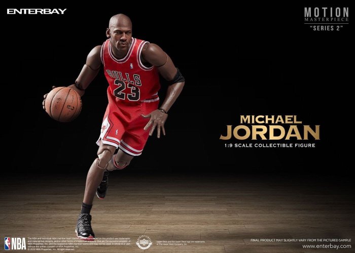 Enterbay NBA Michael Jordan 1/9 MOTION MASTERPIECE - MM- 1207