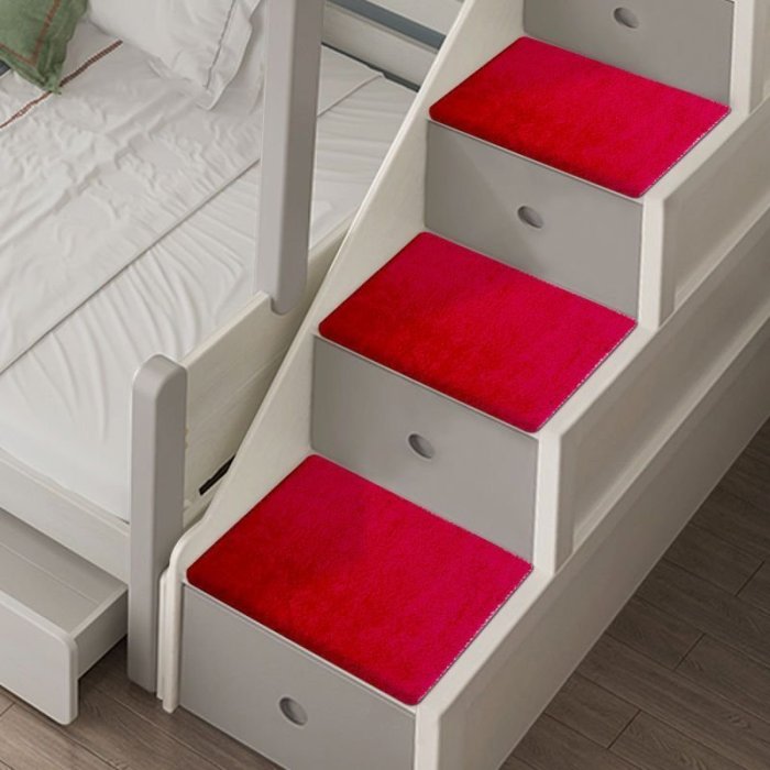 厚款雙層床自吸防滑床邊樓梯墊上下兩層床柜梯地墊兒童床地毯墊子~特價
