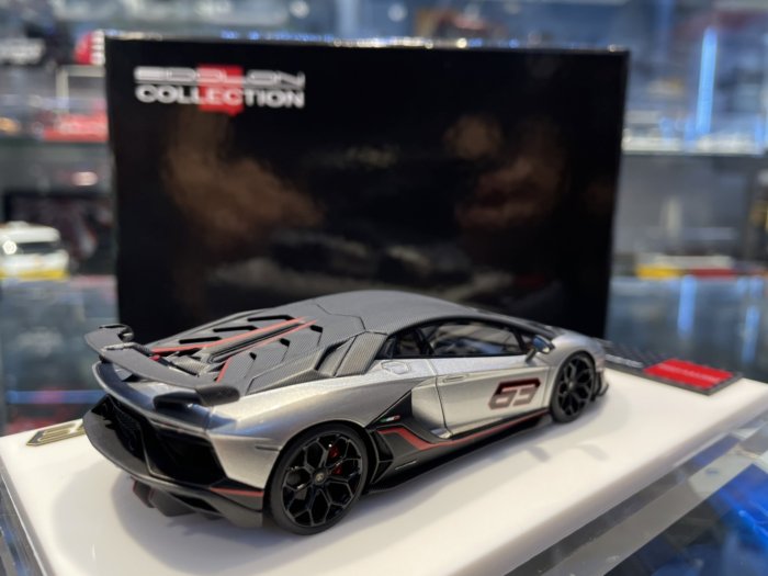 吉華科技@ 1/43 MakeUp EM514D Lamborghini Aventador SVJ 63 2018 S