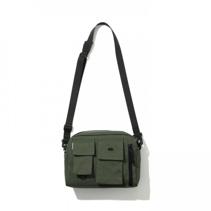 TSU 代購MADNESS   MILITARY POCKET SHOULDER 側背包 軍事 2020SS【保證正品】