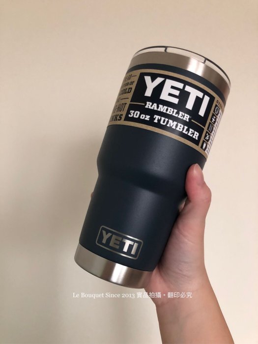 【美國代購】YETI 冰壩杯官網正貨 經典款30盎司 可放手搖飲 保冰保溫杯 RAMBLER 30oz TUMBLER