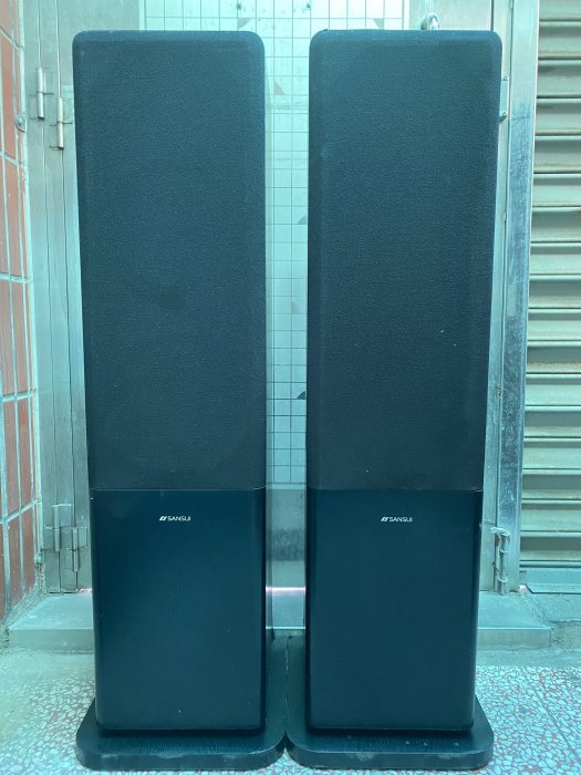 經典日本山水 SANSUI S T900V 三單體 雙8吋低音 落地喇叭一對 聽音樂的好喇叭 150W