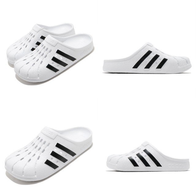 🔹SUFU🔹ADIDAS ADILETTE CLOG 膠鞋 朔溪鞋 玩水男女 FY8970(白) / FY8969(