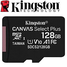 Kingston 金士頓 128G 128GB microSDXC UHS-I TF A1 C10 記憶卡 SDCS2