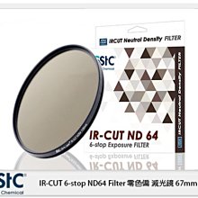 ☆閃新☆ STC IR-CUT 6-stop ND64 Filter 零色偏 減光鏡 67mm (67,公司貨)