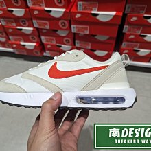 南🔥2024 1月 NIKE AIR MAX DAWN 氣墊 復古 運動 跑步 休閒 女款 白橘 DC4068-101